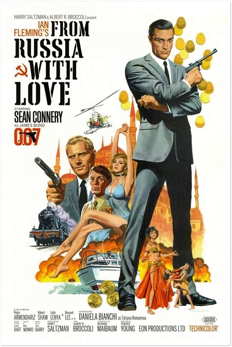 Sep 24, 2012 · From Russia With Love is my favourite James Bond movie, simply because it is the first Bond I ever saw at the cinema. This was at the old Classic in Hendon Central in London, some time in the ... 